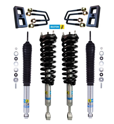 2.5" Front / 1" Rear Leveling Lift System for 2007-2021 Toyota Tundra - EXCEL 516007B - Tundra Suspension Package
