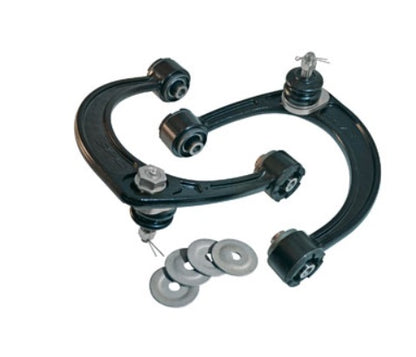 24-324359 Bilstein 5100 Series Ride Height Adjustable Front Shocks paired with 25470 SPC Light Racing Upper Control Arm Kit (UCA’s) for 2003-2009 Toyota 4Runner