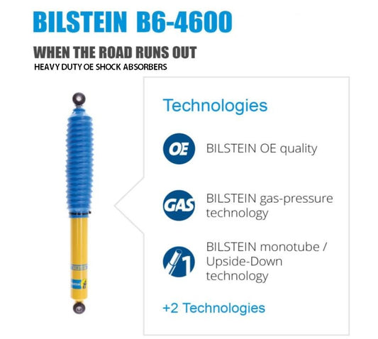 24-332927 Bilstein B6 4600 Series Shock Absorbers for 2023-2025 Toyota Sequoia