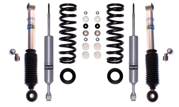 Bilstein Front B8 6112 Suspension Kit with Rear 5100 Series Shock Absorbers for 2008-2022 Toyota Sequoia, 47-310971, 33-187280